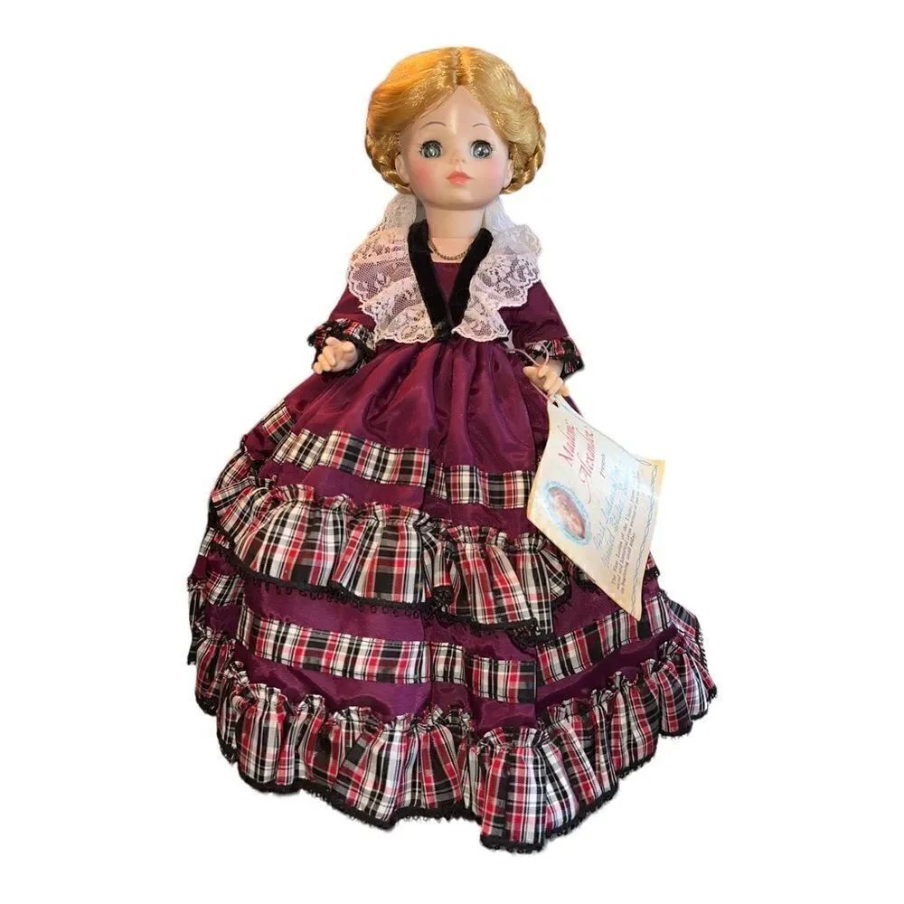 Madame Alexander Betty Taylor Bliss Doll First Ladies #1512 14" Tall Vintage